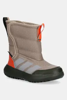 adidas cizme de iarna copii Winterplay culoarea bej, JQ3615 imagine