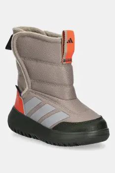 adidas cizme de iarna copii Winterplay culoarea bej, JS4081 imagine