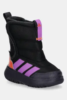 adidas cizme de iarna pentru copii Winterplay culoarea negru, JS4080 imagine