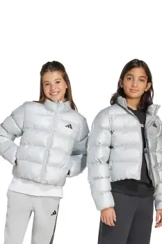 adidas geaca copii culoarea argintiu, JM1670 imagine