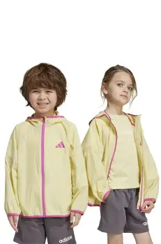 adidas geaca copii culoarea galben, JC9437 imagine