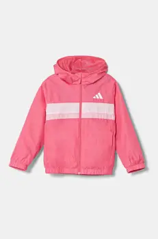 adidas geaca copii culoarea roz, JD0023 imagine