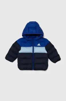 adidas geaca copii I SDKT culoarea albastru marin, IV9507 imagine