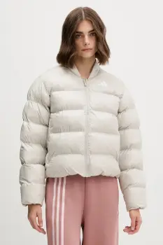 adidas geaca Essentials culoarea bej, de iarna, JX7826 imagine