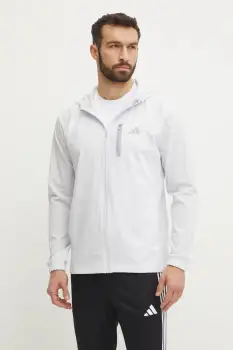 adidas geaca M WV TT barbati, culoarea gri, de tranzitie, JM2449 imagine