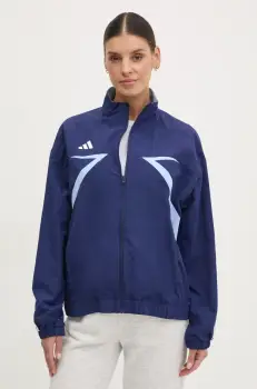 adidas geaca Tiro culoarea bleumarin, de tranzitie, JG4143 imagine