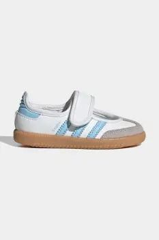 adidas Originals balerini din piele pentru copii SAMBA JANE imagine