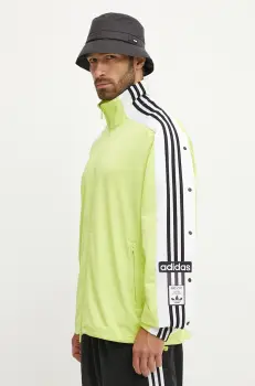 adidas Originals bluza barbati, culoarea verde, modelator, JN0811 imagine