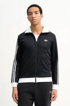 adidas Originals bluza Beckenbauer culoarea negru, cu imprimeu, KE3527 imagine