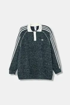 adidas Originals bluza culoarea verde, melanj, KS7790 imagine