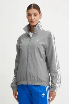 adidas Originals bluza femei, culoarea gri, cu imprimeu, JD5329 imagine