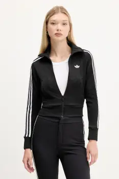 adidas Originals bluza Firebird culoarea negru, cu imprimeu, JY2613 imagine