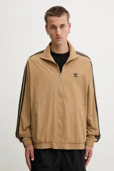 adidas Originals bluza Firebird Tt culoarea verde, cu imprimeu, JY1333 imagine