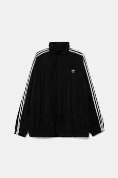 adidas Originals bluza OVERSIZED TT femei, culoarea negru, cu imprimeu, JD3392 imagine