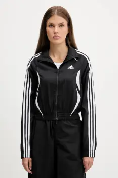 adidas Originals bluza Slim Tracktop culoarea negru, cu imprimeu, KE9786 imagine