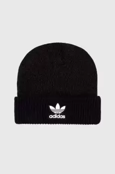 adidas Originals caciula culoarea negru, din tesatura neteda imagine