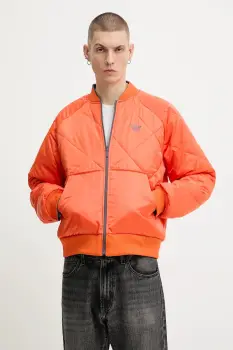 adidas Originals geaca bomber cu doua fete Rev Bomber culoarea gri, de iarna, KR7618 imagine
