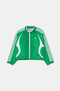adidas Originals geaca copii culoarea verde, JC9110 imagine