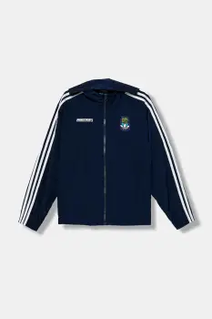 adidas Originals geaca copii MINECRAFT culoarea bleumarin, KD9835 imagine