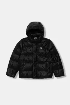 adidas Originals geaca de puf pentru copii culoarea negru, JX0550 imagine