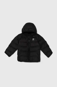adidas Originals geaca de puf pentru copii DOWNACKET culoarea negru, IX7493 imagine