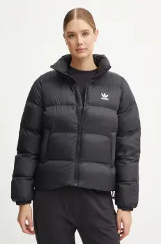 adidas Originals geaca femei, culoarea negru, de iarna, JD0420 imagine