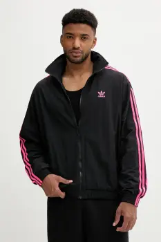 adidas Originals geaca Firebird culoarea negru, de tranzitie, JY1332 imagine