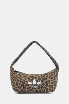 adidas Originals geanta de bumbac Leo S Bag culoarea bej, JX3198 imagine