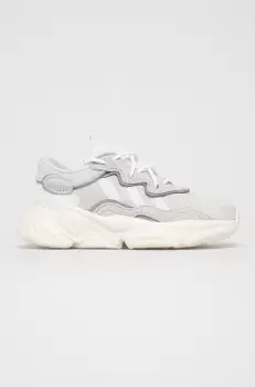 Adidas Originals Ghete de piele culoarea gri imagine