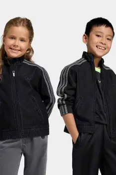 adidas Originals hanorac din denim pentru copii imagine