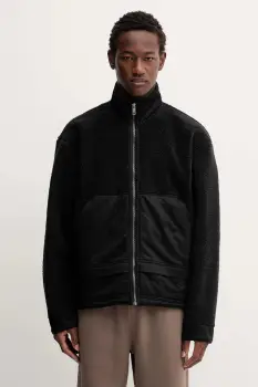 adidas Originals hanorac fleece Premium Essentials culoarea negru, uni, JY2639 imagine