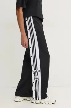 adidas Originals pantaloni Adibreak barbati, culoarea negru, cu imprimeu, JP3760 imagine