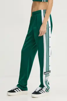adidas Originals pantaloni Adibreak femei, culoarea verde, modelator, JD0852 imagine