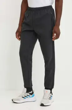 adidas Originals pantaloni barbati, culoarea negru, neted, IW0997 imagine