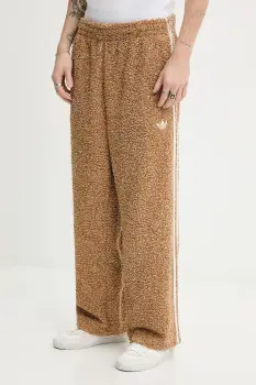 adidas Originals pantaloni Boucle culoarea verde, melanj, KR5156 imagine