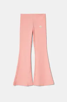 adidas Originals pantaloni copii culoarea roz, neted, JC8438 imagine