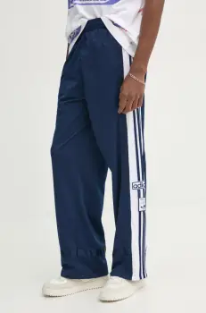 adidas Originals pantaloni de trening Adibreak culoarea albastru marin, cu imprimeu, JD4268 imagine