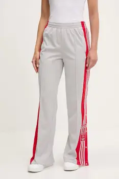 adidas Originals pantaloni de trening Adibreak culoarea gri, cu imprimeu, JP2304 imagine