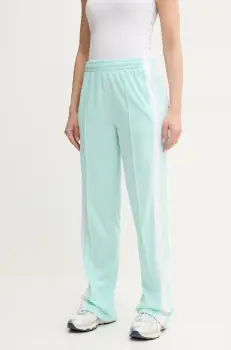 adidas Originals pantaloni de trening Adibreak culoarea turcoaz, cu imprimeu, JD0854 imagine