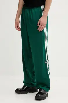 adidas Originals pantaloni de trening Adibreak culoarea verde, cu imprimeu, KD6659 imagine