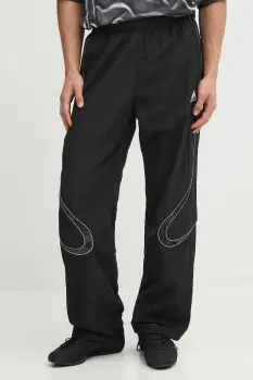 adidas Originals pantaloni de trening Adilenium Tg Tp culoarea negru, cu imprimeu, KF8521 imagine