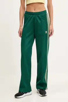 adidas Originals pantaloni de trening Beckenbauer culoarea verde, cu imprimeu, IT9867 imagine