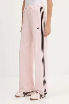 adidas Originals pantaloni de trening Classic culoarea roz, uni, KE3896 imagine