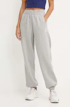 adidas Originals pantaloni de trening culoarea gri, melanj, IY9638 imagine