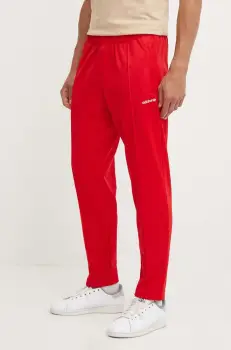 adidas Originals pantaloni de trening culoarea rosu, neted, IX9629 imagine