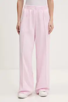 adidas Originals pantaloni de trening culoarea roz, cu imprimeu, KS7807 imagine