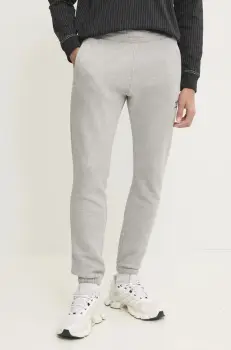 adidas Originals pantaloni de trening din bumbac Essential culoarea gri, neted, JD2424 imagine
