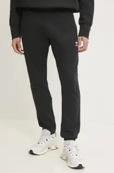 adidas Originals pantaloni de trening din bumbac Essential culoarea negru, neted, JD2422 imagine