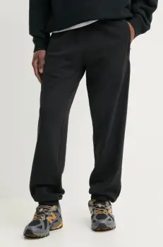 adidas Originals pantaloni de trening din bumbac Essential culoarea negru, uni, JC9575 imagine