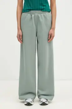 adidas Originals pantaloni de trening Essential culoarea verde, uni, JM1090 imagine